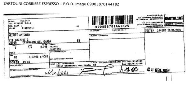 Arnaque Paypal d’un fraudeur italien : Antonio Meloni