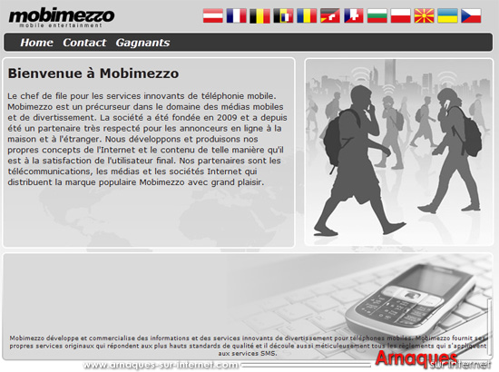 Arnaque aux appels surtaxés sur mobimezzo.com