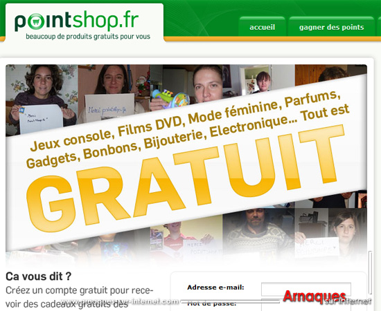 Arnaque Pointshop.fr : encore des plaintes